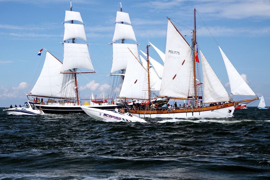 Zlot Żaglowców Gdynia 2009. Regaty (CUTTY SARK) “The Tall Ship`s Races” cz 2 z 2. 207