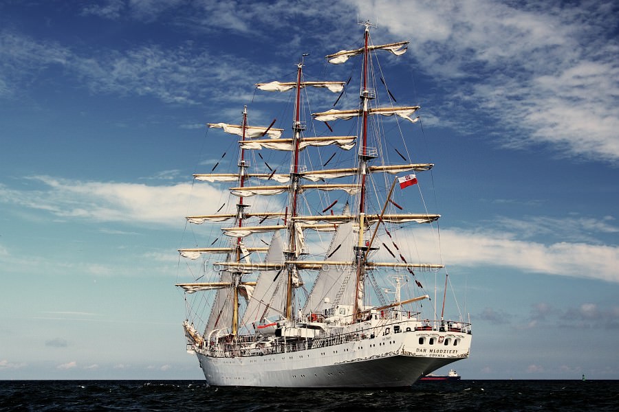 Zlot Żaglowców Gdynia 2009. Regaty (CUTTY SARK) “The Tall Ship`s Races” cz 2 z 2. 340