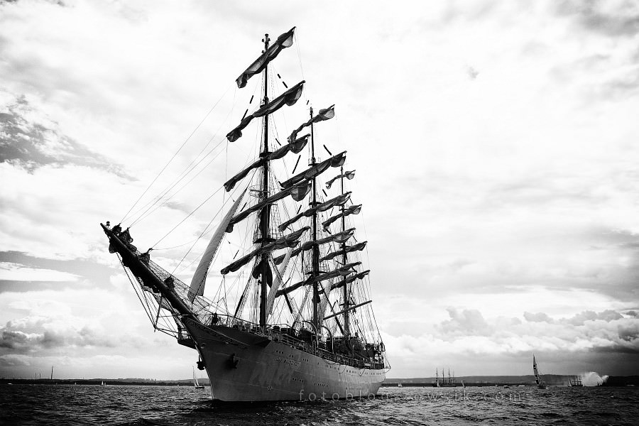 Zlot Żaglowców Gdynia 2009. Regaty (CUTTY SARK) “The Tall Ship`s Races” cz 2 z 2. 342