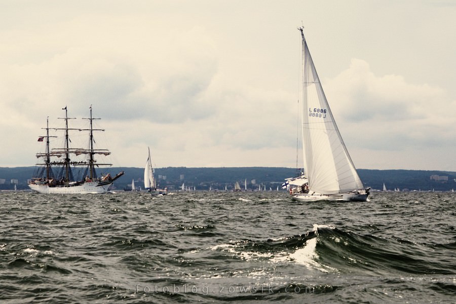Zlot Żaglowców Gdynia 2009. Regaty (CUTTY SARK) “The Tall Ship`s Races” cz 2 z 2. 222