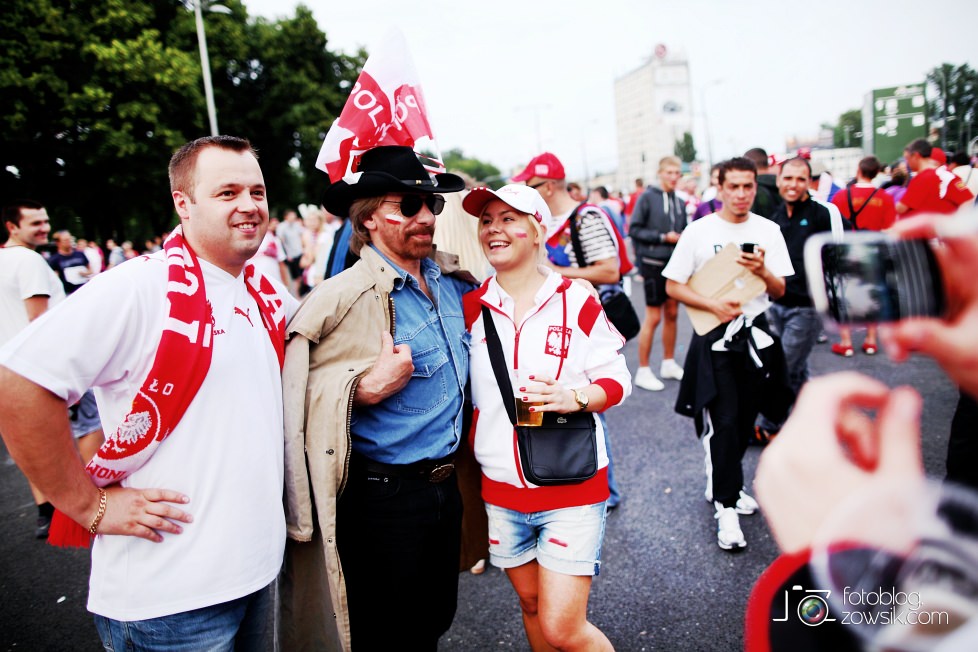 UEFA EURO 2012. Mecz Polska – Rosja. Reportaż od Stadionu do strefy kibica. Warszawa. 303