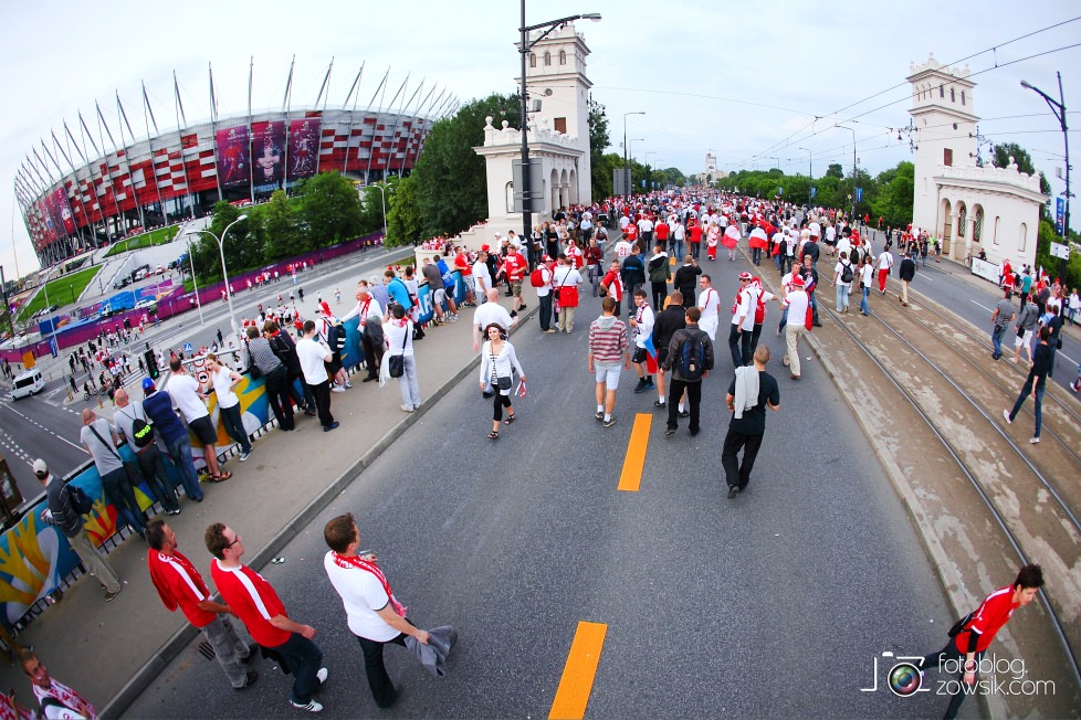 UEFA EURO 2012. Mecz Polska – Rosja. Reportaż od Stadionu do strefy kibica. Warszawa. 698