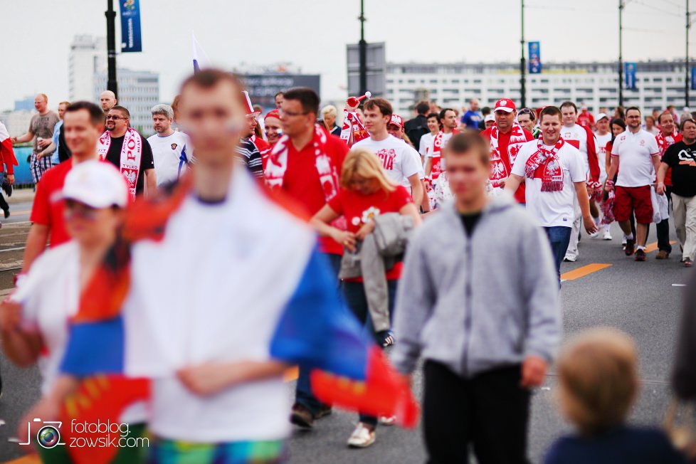 UEFA EURO 2012. Mecz Polska – Rosja. Reportaż od Stadionu do strefy kibica. Warszawa. 204