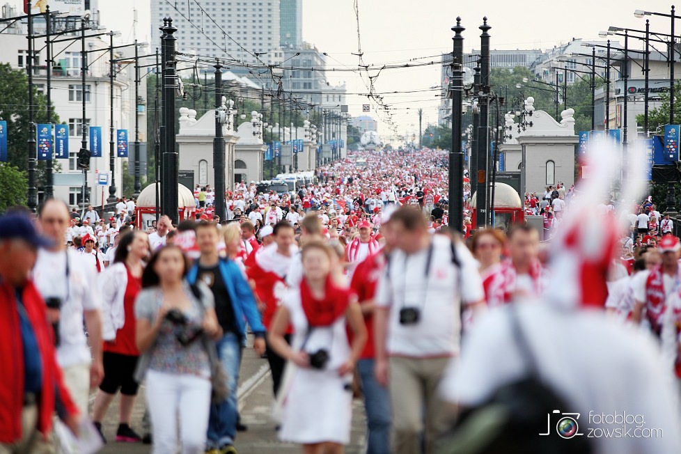 UEFA EURO 2012. Mecz Polska – Rosja. Reportaż od Stadionu do strefy kibica. Warszawa. 286