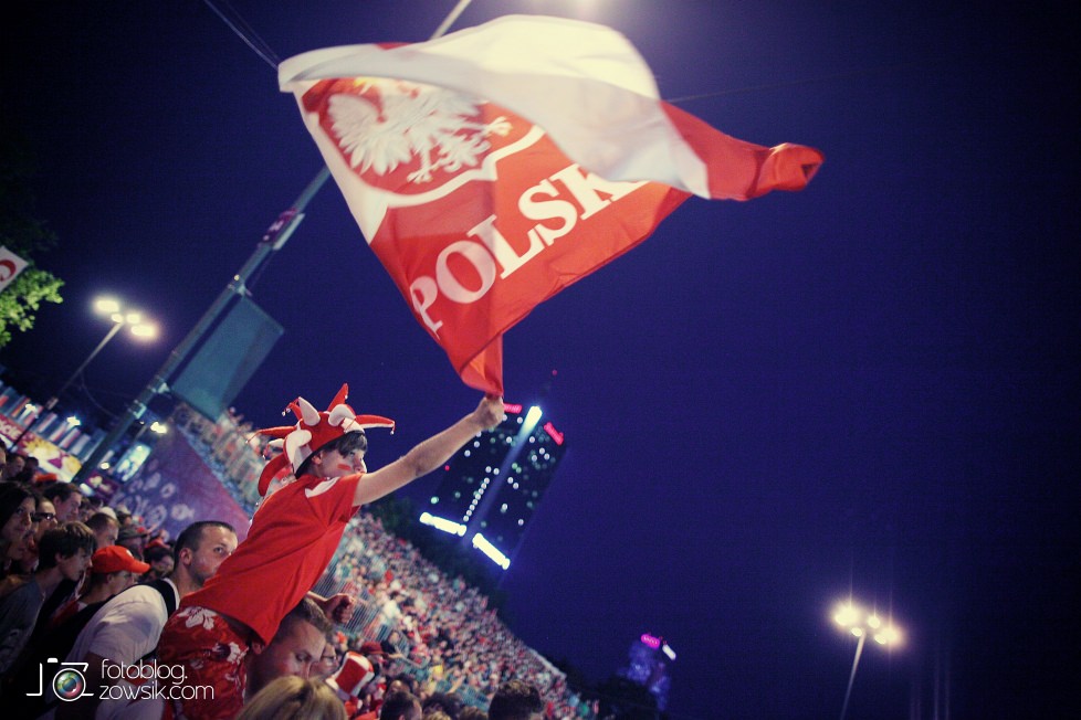 UEFA EURO 2012. Mecz Polska – Rosja. Reportaż od Stadionu do strefy kibica. Warszawa. 743