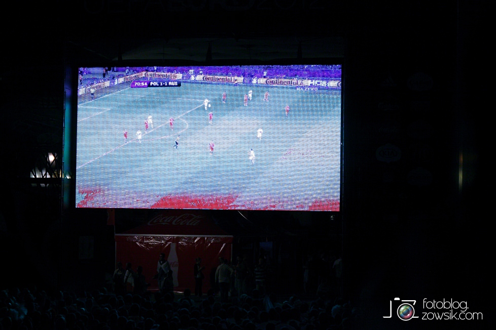 UEFA EURO 2012. Mecz Polska – Rosja. Reportaż od Stadionu do strefy kibica. Warszawa. 270