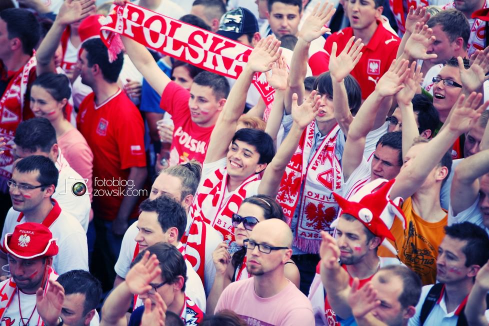 UEFA EURO 2012. Mecz Polska - Grecja. Reportaż ze strefy kibica w Warszawie. 109